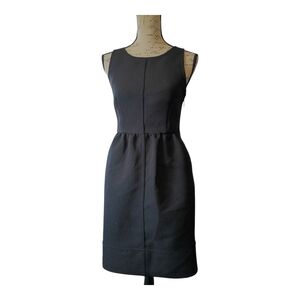 Maeve Black Sleeveless Midi Dress